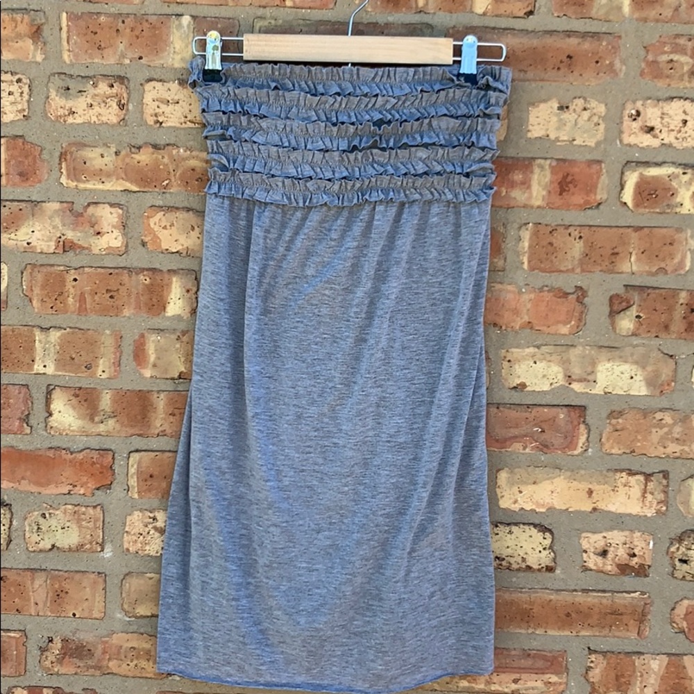 Xliharation: Long Strapless Top